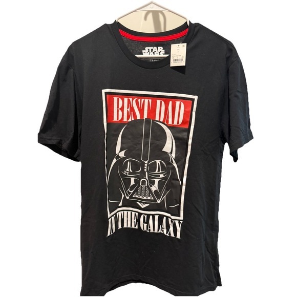 Hybrid Apparel Other - Star Wars Shirt Mens Large Black Best Dad In The Galaxy Darth Vader Tee T-Shirt